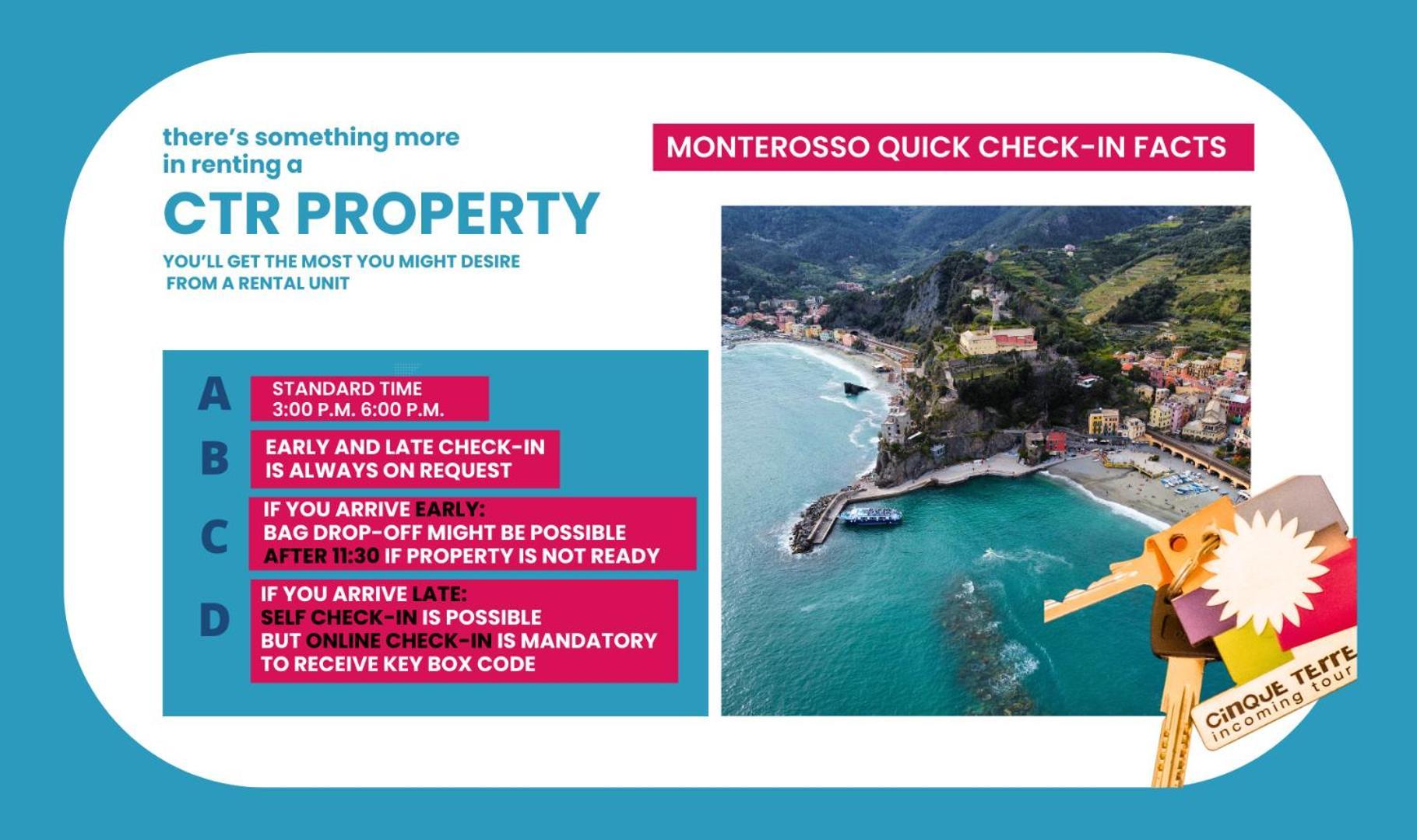 Picabon Apartment With Ac And Balcony Monterosso al Mare Exterior foto